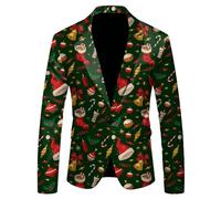Party Fashion - Giacca da Festa, Giacca da Abito, Uomo di Spettacolo Suitmeister Costume da Adulto Uomo Costume Babbo Natale Uomo Donna Adulti Regalo Natale Donna