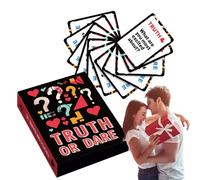 Party Game Set, Multiplayer Deck, 50 Interactive Cards, Friendship-Building Prompts, Conversation Starter For Family, Friends, Office, Gatherings, 2.52 X 3.51 Inches