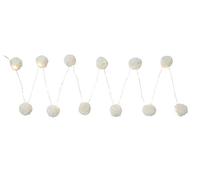 Party Illuminations Warm White Pom Pom Led Lights, 2M
