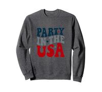 Party in the USA Liberty American Independence Spirit Felpa