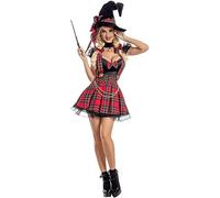 Party King Magia Scuola Dropout Strega Adulto Donna Halloween Costume PK2012