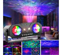 Party Light Disco Ball Light Dj Light Disco Light Ocean Light Night Light Star Light Projector Dance Light attivazione del suono telecomando illuminazione della fase Party Ktv Christmas Halloween