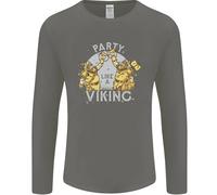 Party Like A Viking Thor Odin Valhalla Uomo Maniche