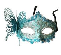 Party Mask Sexy Lace Masks Venetian Masquerade Halloween Mascara Carnaval Cosplay Women Eye Masque Bar Nightclub Maske Ball Face(Silver)
