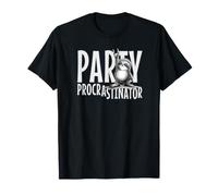Party Procrastinator! Lazy Rock sulla Musica Bradipo Maglietta