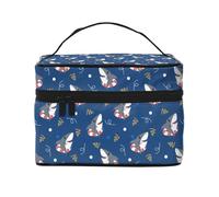 Party Shark Cute(C), graziosa borsa per cosmetici da donna, borsa da toilette, grande borsa organizer da viaggio per il trucco