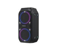 Hisense Party Rocket, l'altoparlante Bluetooth con una potenza da 160W, woofer integrato,Modalita' Karaoke, ingresso AUX, USB