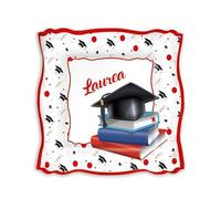 PARTY STORE Piatti 24x24cm la mia Laurea 8pz