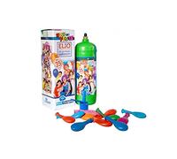 party store s.r.l. bombola elio + 35 palloncini 8 inch multicolor - euroossigeno