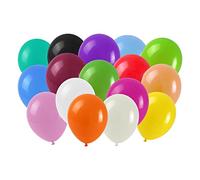 PARTY TIME BLR110 - Palloncini decorativi, 100 pezzi, multicolore
