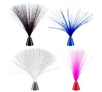 PARTY TIME CMLA9560 LÁMPARA Fibra Mini, Negro, Azul, Rosa, Color Blanco