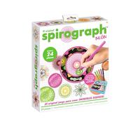 Party town - Spirograph Neon | Spirograph Bambini | Kit Disegno Bambini 24 Pezzi | Giocattoli Bambini 8 Anni O Più | Set Artigianato Bambini | Spirografo Bambini | Spiral Designer