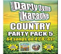 Party Tyme Karaoke: Country Party Pack 5 (4 CD)