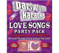 Party Tyme Karaoke - Love Songs Party Pack (4 CD)