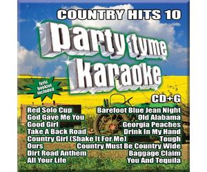 Party Tyme Karaoke - Vol. 10-Country Hits
