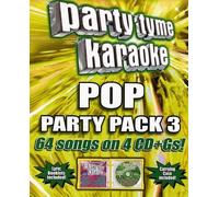 Party Tyme Karaoke - Vol. 3-Pop Party Pack (4 CD)