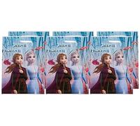 Partycolare - Buste in plastica 16x22 cm Frozen II 6 pz