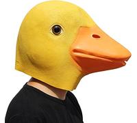 PartyCostume Deluxe Innovativo Ognissanti Costume Riunione Botanica Animalia Testa Maschera Anatra
