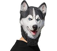 PartyCostume Deluxe Innovativo Ognissanti Costume Riunione Botanica Animalia Testa Maschera Huskies Cani