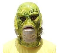 PartyCostume Deluxe Innovativo Ognissanti Costume Riunione Botanica Animalia Testa Maschera Pesce est