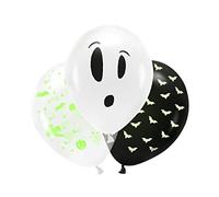 PartyDeco 3 Palloncini in Lattice Halloween Fluo