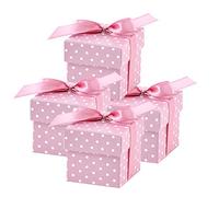 PartyDeco CF 10 SCATOLINE Rosa A Pois