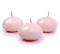 Partydeco CF 50 Candele GALLEGGIANTI Colore Rosa.