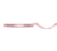 PartyDeco Nastro di raso oro rosa chiaro, 25 m, 6 mm di larghezza