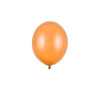 PartyDeco Palloncini in Lattice Arancione Metallizzato 5" da 50 pz