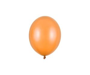 PartyDeco Palloncini in Lattice Arancione Metallizzato 5" da 50 pz