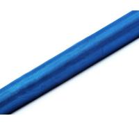 PartyDeco- Rotolo Organza, Blu, ORP-083C