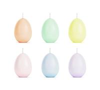 PartyDeco Set di candele per uova di Pasqua