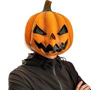 PartyHop Maschera de Zucca Latex Full Head Maschere Realistiche per La Decorazione de Halloween Festa in Costume de Carnevale