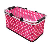 PartyKindom 1 Pc Scatola Frigo Borsa Borse Scalda Pizza Totalizzatore Borse Termiche Scaldavivande Pranzo Al Sacco Isolato Spazzatura Cestino Da Picnic Messaggero Rosso Cotone Perlato