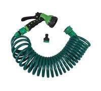PartyKindom 1 set Flessibile per Canna per Lavaggio Auto e Irrigazione Coiled Eva Leggero Adattabile per Pulizie e Annaffiature Esterne
