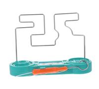 PartyKindom 1 Set Giocattolo Labirinto Elettrico Giocattoli Giocattolo Per Giocattolo Tattile Elettrico Divertente Giocattolo Labirinto Elettromagnetico Plastica Blu