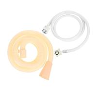 PartyKindom 1 Set Set di tubi d'acqua lavatrice tubo per lavatrice portatile tubi dell'acqua della lavatrice kit tubo lavatrice tubo di alimentazione dell'acqua della lavatrice plastica bianca