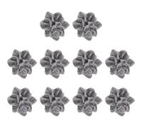 PartyKindom 10 Pezzi Accessori per Orecchini Decorativi a Forma di Fiore in Resina Leggera per Fai da Te, Decorazioni Creative per Gioielli e Articoli Artigianali