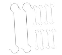 PartyKindom 10 Pezzi Ganci da Supporti per Piante e Mangiatrici per Uccelli Ganci Resistente per Esterno per Decorazioni e Fioriere
