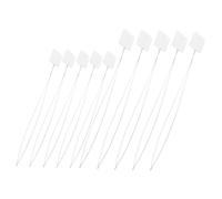 PartyKindom 10 Pezzi Punch Needle Threader Acciaio Resistente per Cucito e Ricamo Fai da Te Strumento Multiuso per Inserimento Filo Progetti DIY di Ricamo e Punto Croce