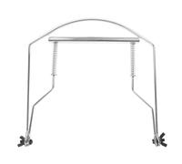 PartyKindom 10fori Supporto Per Armonica Struttura in Metallo Accessorio Per Armonica Bocca Dadi Doppia Aletta Per Bloccaggio Sicuro Adatto Diverse Marche Di Armoniche