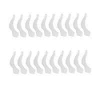 PartyKindom 10paia Coperture Antiscivolo Silicone Per Accessori Per Da Sole Colore Bianco Design Flessibile e Resistente Per Attività Sportive e Quotidiane