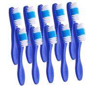 PartyKindom 10pezzi Spazzolini Da Denti Mini in Spazzolini Da Denti Piccoli Per Carceri e Centri Di Riabilitazione Setole Morbide Di Nylon e Plastica Per Pulizia