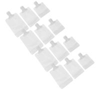 PartyKindom 12 Pezzi Buste da Viaggio Ricaricabili per Cosmetici e Lozione, 30 Ml 50 Ml 100 Ml, Resistenti alle Perdite, per Viaggio
