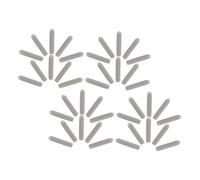 PartyKindom 120pezzi Tappi Per Lavastoviglie in Plastica Coperture Per Punte Terminali Di Lavastoviglie Di Ricambio Per Protezione e Riparazione Di Cesti Superiori