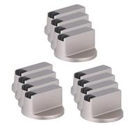 PartyKindom 12pezzi Manopole Ricambio Per Cucina Pomelli Per Piano Gas Ergonomici Facili Da e Comodi Da Usare Adatti Per e Barbecue