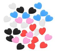 PartyKindom 15 Paia Maniche Della Punta Del Tempio Degli Occhiali Gommini in Silicone Per Occhiali Cuscinetti Auricolari Per Occhiali Bicchiere Gel Di Silice Cappello a Cilindro Bambino