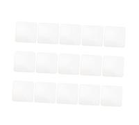 PartyKindom 15 Pezzi Adesivi Antiscivolo per Tappeti Double Sided Pad Gripper Trasparente Antiscivolo per Tappeti Grandi Impugnature Non Marcanti e Ufficio Facile da Rimuovere e