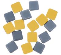 PartyKindom 16pezzi Piedini Per Mobili Tappetini Autoadesivi Per Protezione Pavimento Per Gambe Sedie e Tavoli Cuscinetti Antiscivolo Per Mobili