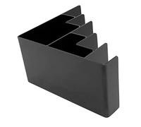 PartyKindom 1pezzi Espositore Multiuso Scaletta Per Organizer Trucco Porta Pochette e Trousse Supporto Nero Per Casa e Bagno